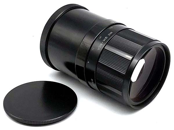 Soviet MC ZM-5CA 8/500mm LZOS SLR Mirror lens with M42 screw mount