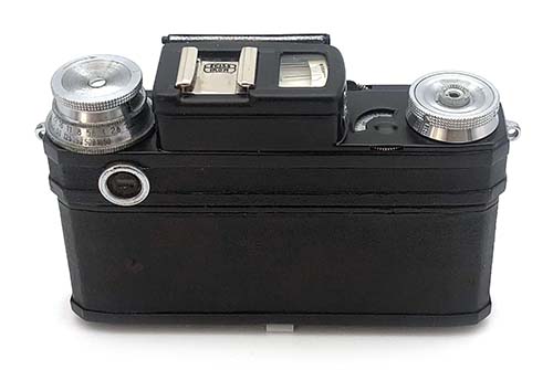 Soviet copy of Contax III Zeiss Ikon BLACK camera with Sonnar 2