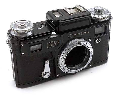 Soviet Arsenal copy of Contax IIIa Zeiss Ikon BLACK camera BODY