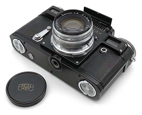 Zeiss Ikon Contax Ⅲa　 50mm135mmレンズ付き Vintage Zeiss Contax IIIa 35mm Rangefinder Camera. Sonnar