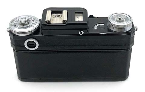 Soviet copy of Contax IIIa Zeiss Ikon BLACK camera with Sonnar 2