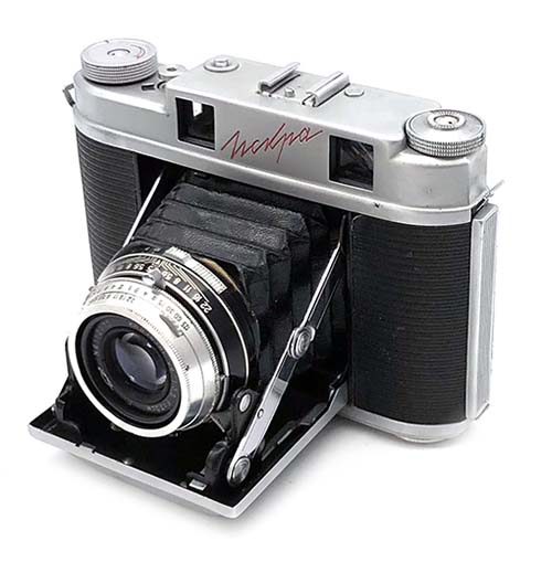 ISKRA Soviet KMZ Agfa copy 6x6 medium format camera with Industar