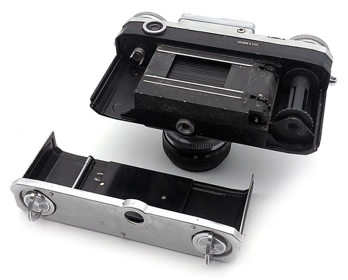 Soviet Arsenal KIEV 4M 35mm RF camera with Helios-103 1.8/53mm