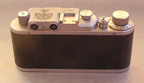 Leica II D Anniversary 1923 copy chrome in leather case (FED-Zorki
