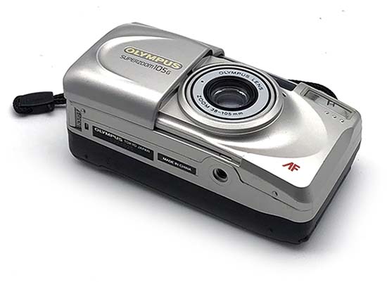 Olympus Superzoom 105G 35mm Compact Point Shoot Film Camera