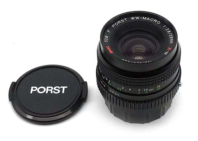 PORST WW-Macro 1:2.8/28mm X-M GMC lens with Fujica FX mount | eBay