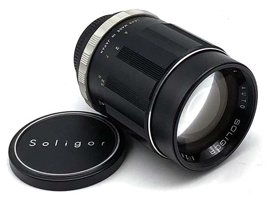 Soligor 2.8/135mm Japan Auto lens for M42 Zenit Pentax M Praktica
