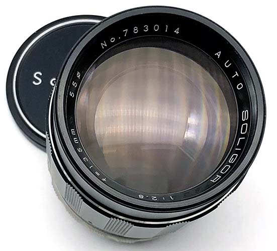 Soligor 2.8/135mm Japan Auto lens for M42 Zenit Pentax M Praktica
