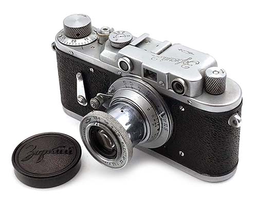 Rare Zorki-2 1955 Soviet Collectible 35mm RF camera with Industar