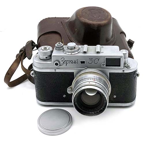 Rare Soviet KMZ Zorki-3C Collectible RF camera with Jupiter-8 MC 2