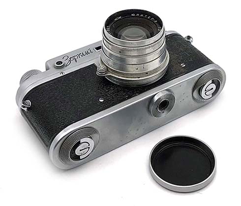 Rare Soviet KMZ Zorki-3C Collectible RF camera with Jupiter-8 MC 2